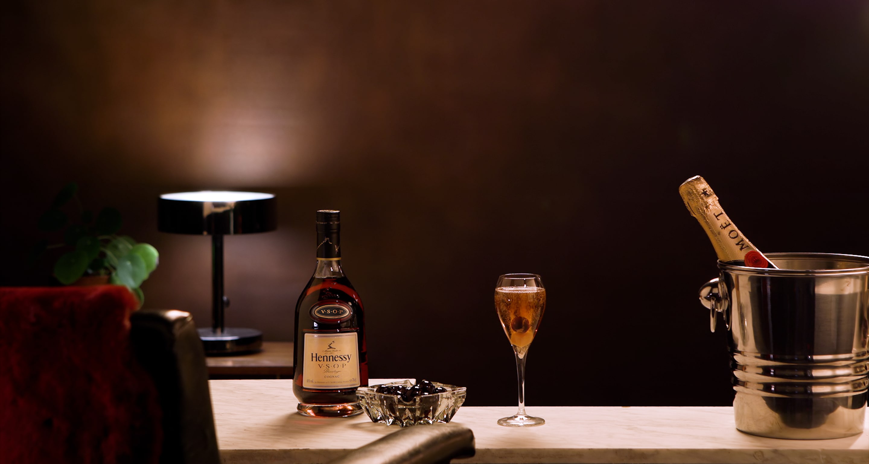 Hennessy & Champagne cocktail recipe Hennessy