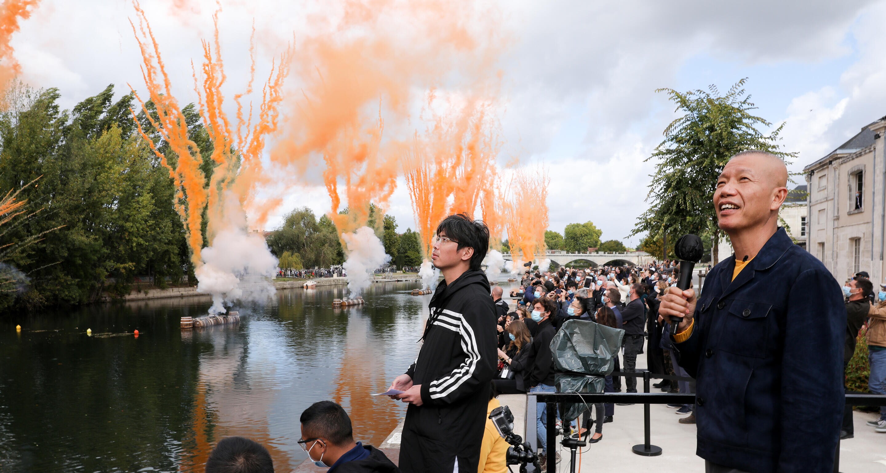 Cai Guo-qiang fireworks