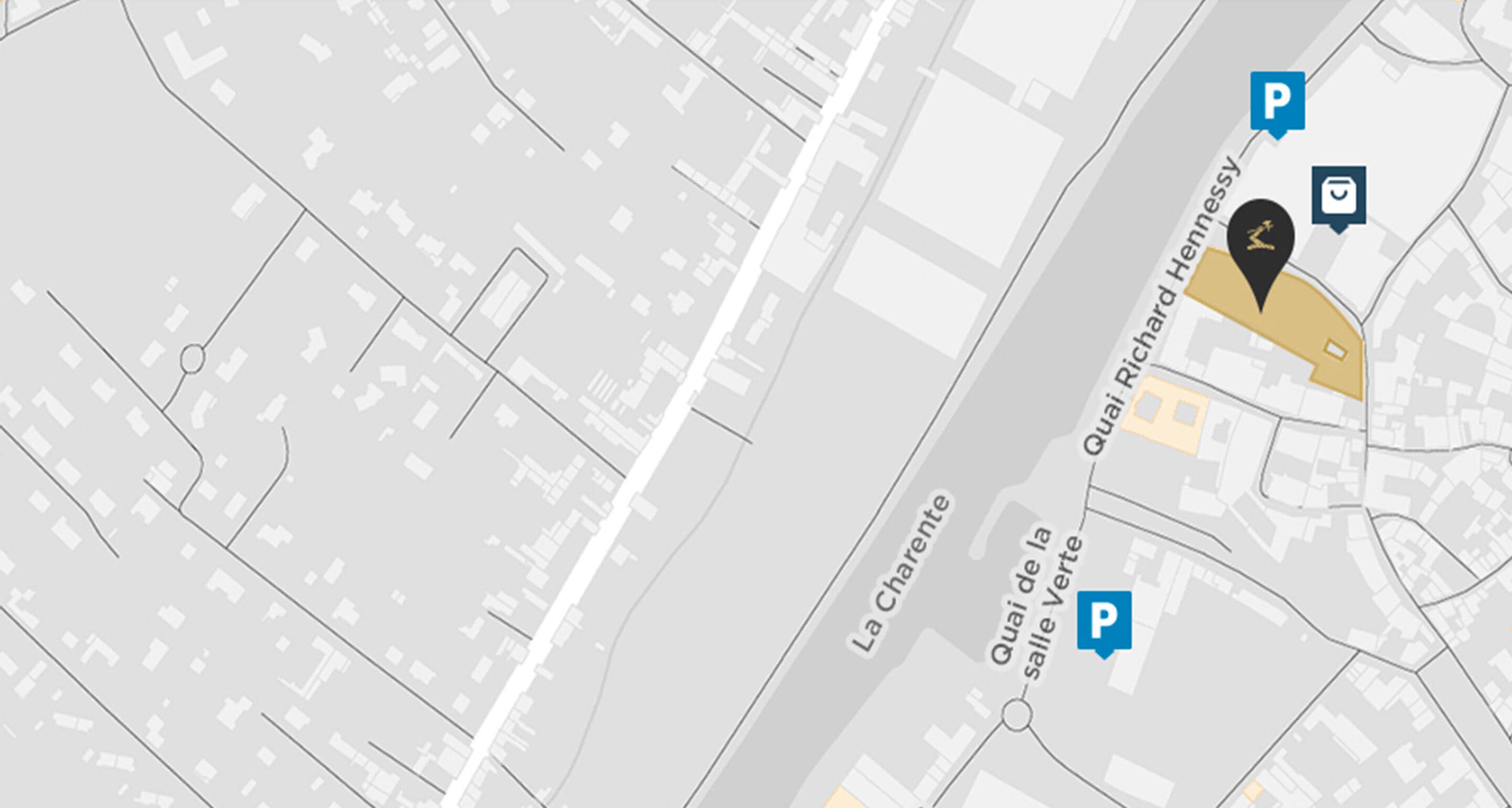 Map Cognac Access