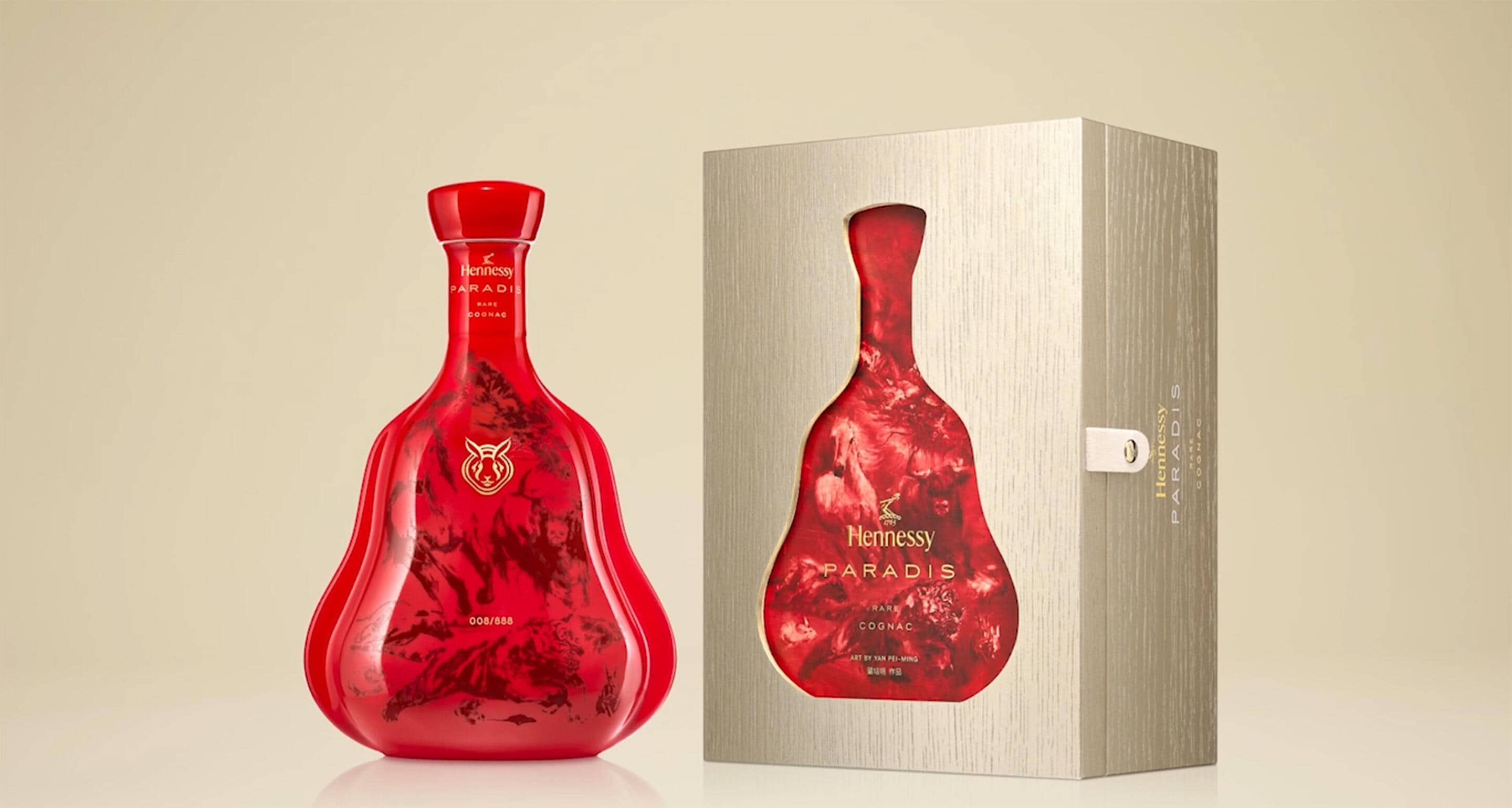 Chinese New Year Paradis decanter with coffret