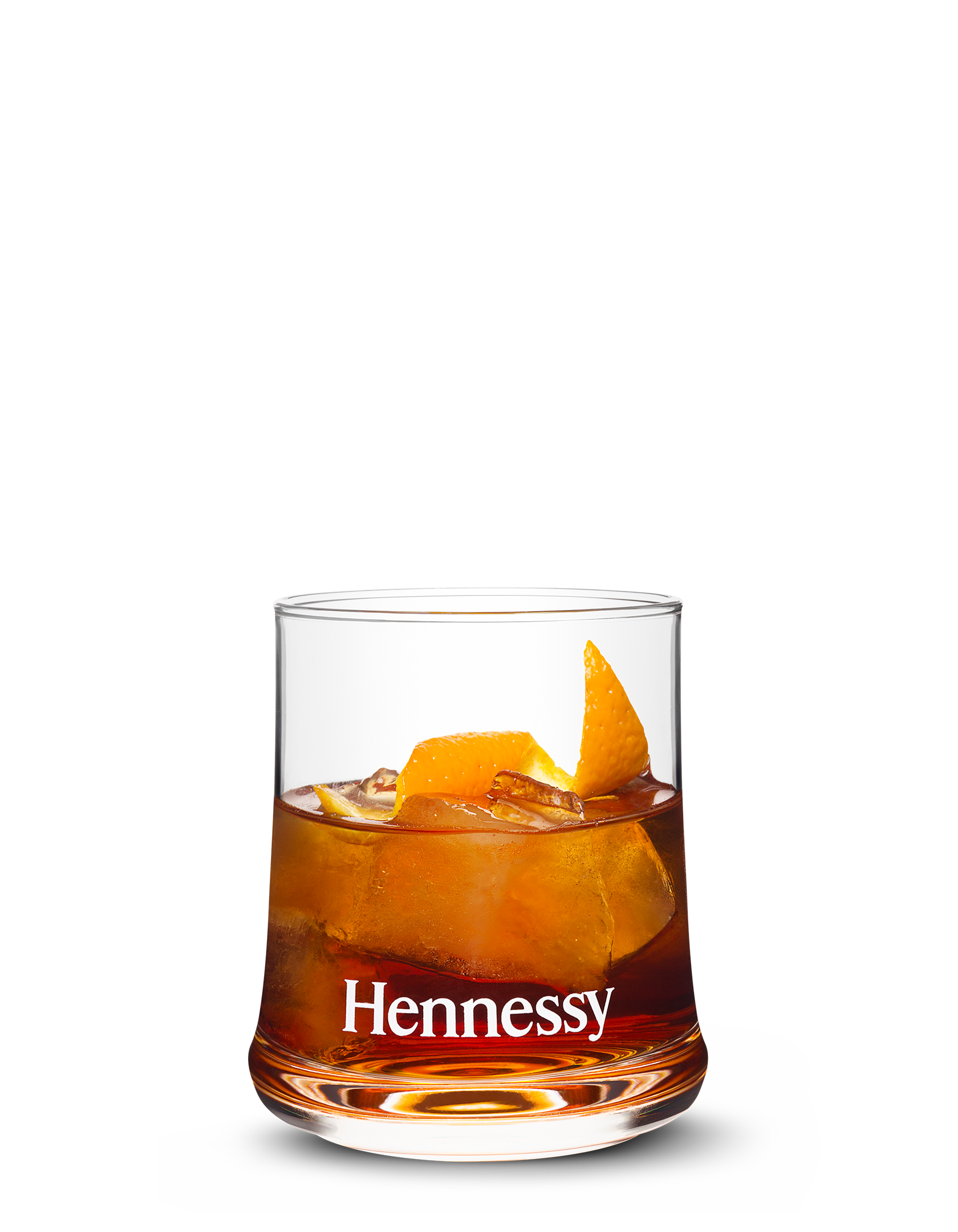 Cognac cocktail with amaretto (C) Old Fashioned Hennessy