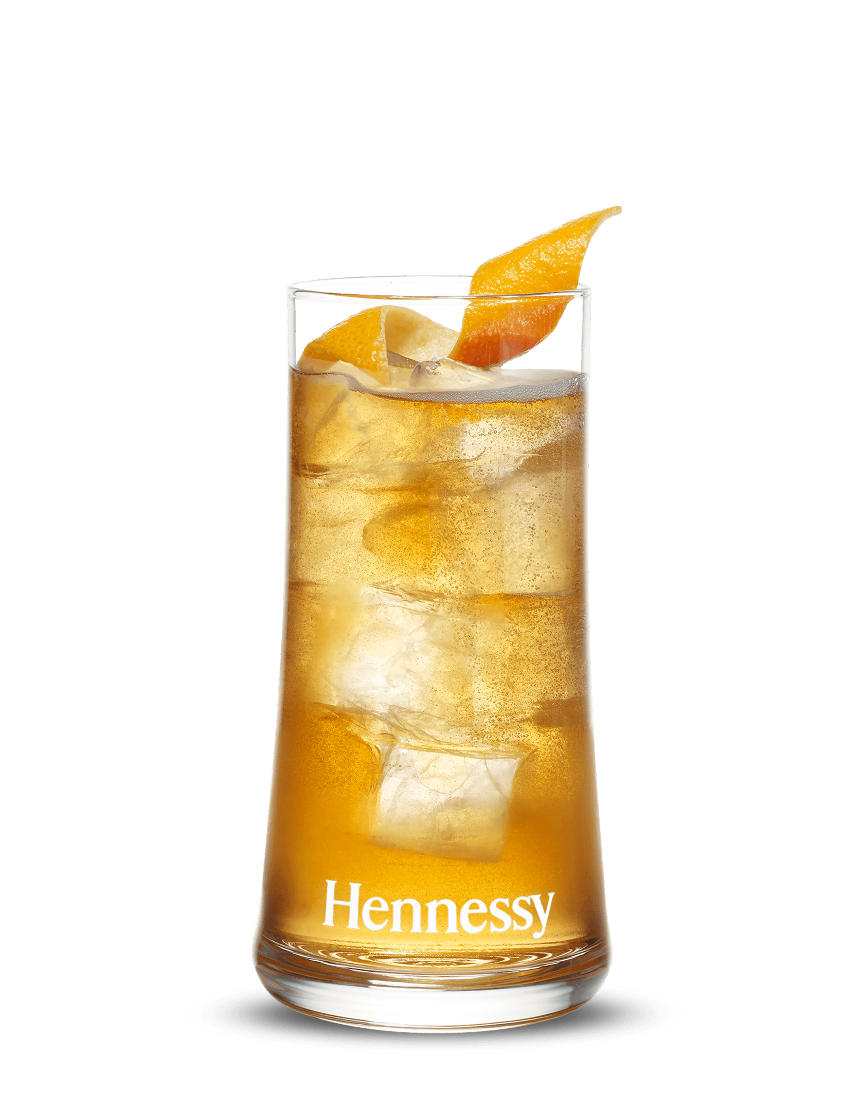 Hennessy Soda cocktail with cognac ingredients Hennessy