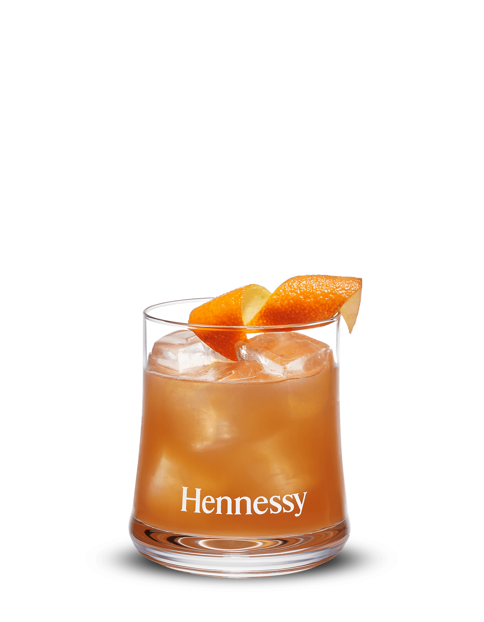 Cognac Cocktail Recipe Sour Orange On The Rocks Hennessy